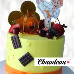 Торт бойцу карате TBK0013363 фото и оформление торта