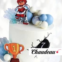 Торт хоккеисту на 7 лет TH7L013370 фото и оформление торта