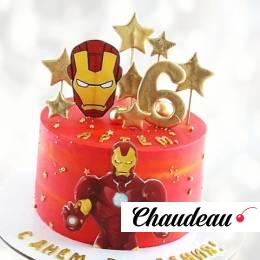 Торт Iron Man TIM0013376 фото и оформление торта