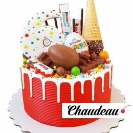 Торт из сладостей на 6 лет №1854