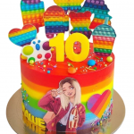 Торт Попит с макарунами TPM0013456