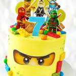 Торт Ниндзяго на 7 лет TN7L013406 фото и оформление торта