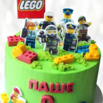 Торт Полиция Лего Сити TPLS013409 фото и оформление торта