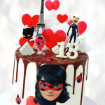 Торт Леди Баг на 13 лет TLB10013413 фото и оформление торта