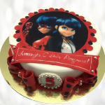 Торт Леди Баг на пять лет TLBP013416 фото и оформление торта