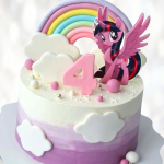 Торт Пони на 4 года TP4G013427 фото и оформление торта