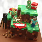 Торт шашка TNT Майнкрафт TSHT013441 фото и оформление торта