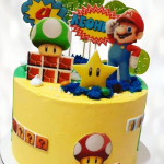 Торт Super Mario без мастики TSMM013450 фото и оформление торта