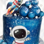 Торт космическая ракета TKR0013466 фото и оформление торта