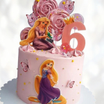 Торт Rapunzel на 6 лет TR6L0013468 фото и оформление торта
