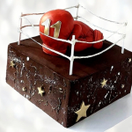 Торт боксерский ринг TBR0013473 фото и оформление торта