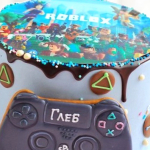 Торт Roblox для мальчиков TRM00013475 фото и оформление торта