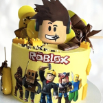 Торт Roblox со сладостями TRSS0013483 фото и оформление торта