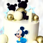 Торт Микки Маус на первый год TMMP013488 фото и оформление торта
