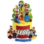 Торт Лего желтый №2898