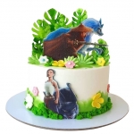 Торт Райя и последний дракон с фотопечатью №2207