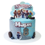 Торт Роблокс на 8 лет №2967