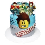 Торт Роблокс с леденцами №2963