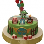 Торт Робокар Поли на 4 года №625