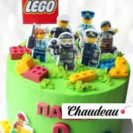 Торт Полиция Лего Сити TPLS013409 фото и оформление торта