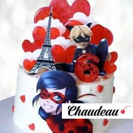 Торт Леди Баг съедобная картинка TLBS0013412 фото и оформление торта