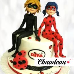 Торт Леди Баг на 6 лет TLB60013417 фото и оформление торта
