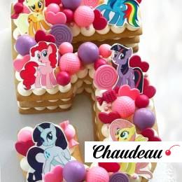 Торт My Little Pony цифра 5 TMLP0013426 фото и оформление торта