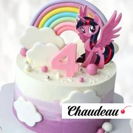 Торт Пони на 4 года TP4G013427 фото и оформление торта