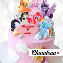 Торт Май Литл Пони на 6 лет TMLP0013428 фото и оформление торта