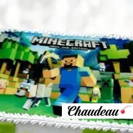 Торт Minecraft праздничный TMP0013435 фото и оформление торта
