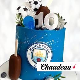 Торт Manchester City на 10 лет TMC1013445 фото и оформление торта