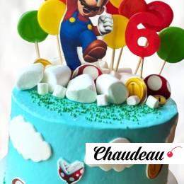 Торт Марио кремовый стиль TMKS013449 фото и оформление торта