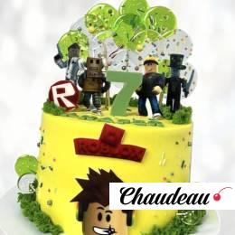 Торт Roblox на 7 лет TR7L0013479 фото и оформление торта