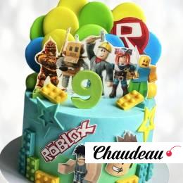 Торт Roblox на 9 лет TR9L0013481 фото и оформление торта