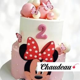 Торт Минни Маус на 2 года TMM20013493 фото и оформление торта