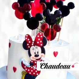 Торт Minnie Mouse с леденцами TMML0013498 фото и оформление торта