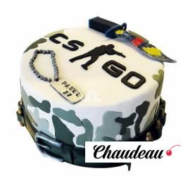 Торт КС ГО с ножом №1413