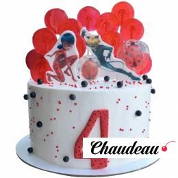 Торт Леди Баг на 4 года №2190 Торт Леди Баг на 4 года №2190
