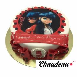 Торт Леди Баг на 5 лет №1271 Торт Леди Баг на 5 лет №1271