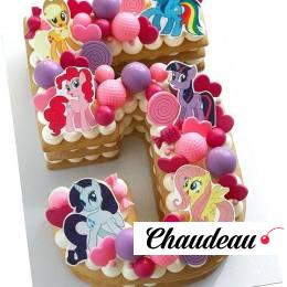 Торт Май Литл Пони в форме цифры 5 №1989 Торт Май Литл Пони в форме цифры 5 №1989