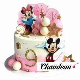 Торт Микки и Минни Маус на 9 лет №2770 Торт Микки и Минни Маус на 9 лет №2770