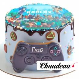 Торт Роблокс для мальчика №2052