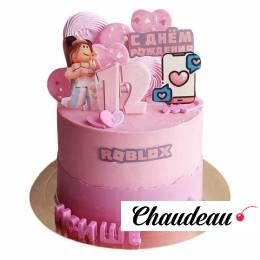 Торт Роблокс на 12 лет девочке №2964