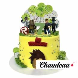 Торт Роблокс на 7 лет №2965