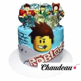 Торт Роблокс с леденцами №2963