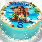 Торт Moana и Maui TMM00013527 фото и оформление торта