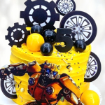 Торт Bumblebee Трансформеры TBT00013562 фото и оформление торта
