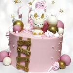 Торт с маленьким олененком TMO0013599 фото и оформление торта