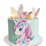 Торт с бабочками на 6 лет TB6L013559