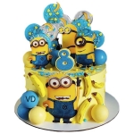Торт Миньоны на 8 лет №2741